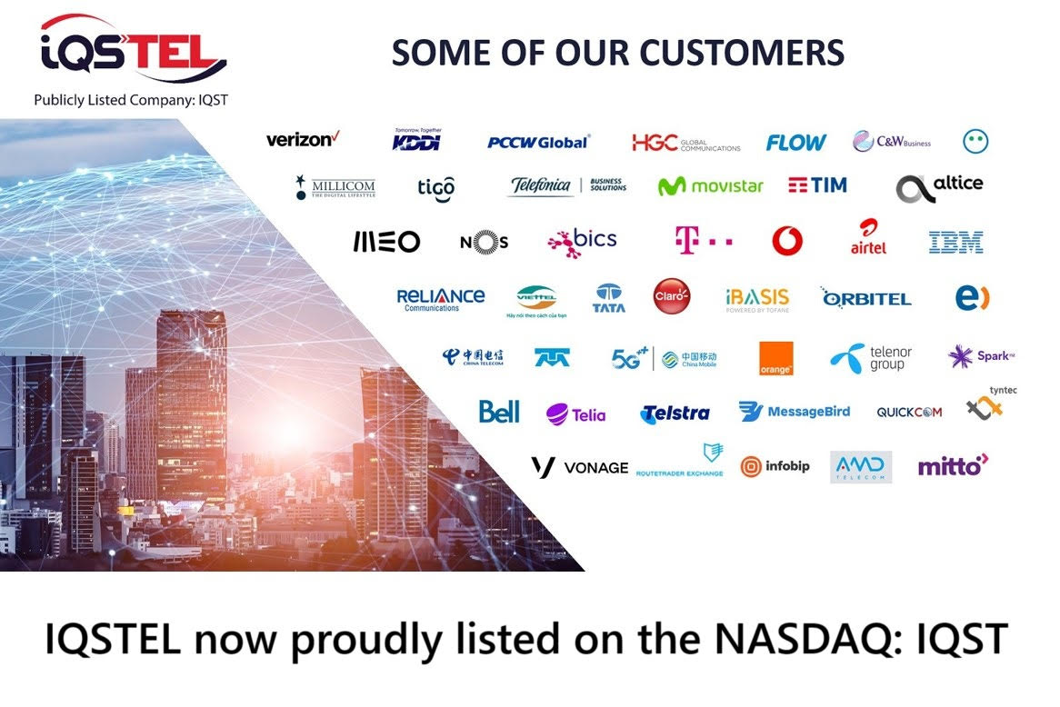 $IQST Massive Client List