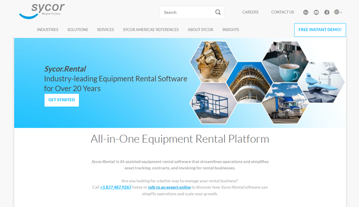 Sycor.Rental Website